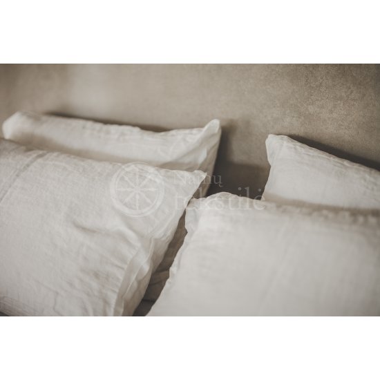 Linen pillowcase WHITE